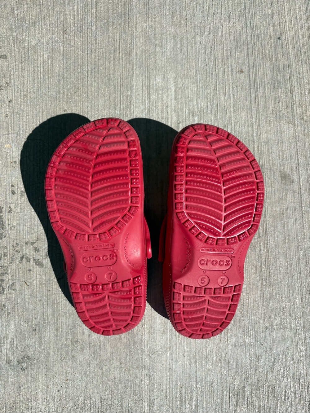 Red Crocs - Picture 2 of 2